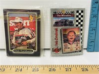 2 Vintage Dale Earnhardt Racing Card Sets