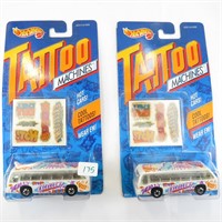 (2) 1992 Hot Wheels, Tattoo Machines