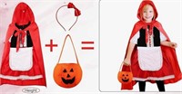 (New)Little Red Riding Hood Costume for Girls