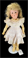 Antique H & Co Viola Porcelain Doll