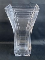 10'' Art Deco Crystal Vase