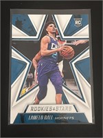 Lamelo Ball Rookies and Stars Rookie Card
