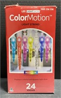 (CX) Color Motion LED Light String Multicolor