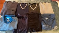 Men’s shirts and sweaters, 2 XL