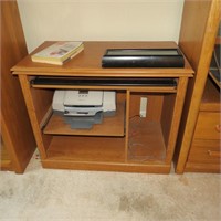 Entertainment Stand with Keyboard Drawer