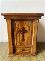 Pitch Pine Sacristy Cabinet