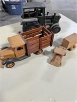 3 Handmade toys -wood