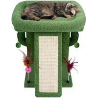 E6524  WK Desert Cactus Cat Tree, Green