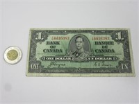 Billet 1$ Canada 1937