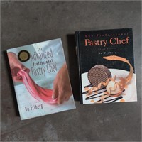 2x Large Pastry Chef Books