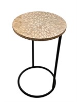 A Pier One Accent Table 25.75"H x 15" Diameter