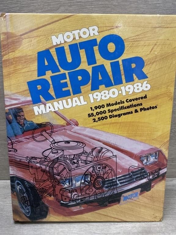 Motor Auto Repair Manual 1980s