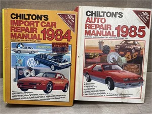 (2) Chiltons Auto Repair Manuals