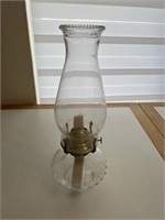 CLEAR HURRICANE LAMP