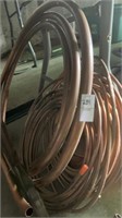 Copper tubing and other piece of possibly copper