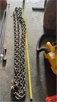 Chain- approx. 20ft only 1 hook