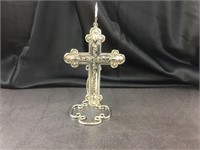 Silver plated cross