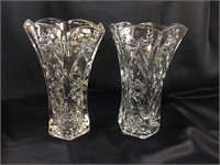Star of David glass vases