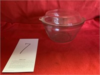 Glass Bowl with Pyrex lid
