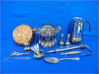 Lot Of Silver Plate Copper And More