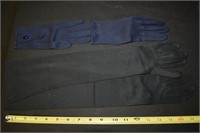 (2) Vintage Pairs Ladies Evening Gloves