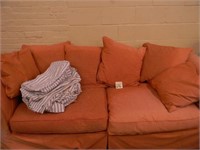 2-Cushion 7' Sofa w/ 3 Additiional Seasonal Covers