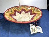 UNIQUE HANDMADE AFRICAN BASKET