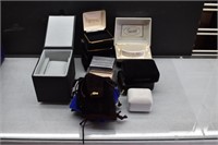Assorted Jewelry Cases, Boxes, Bags