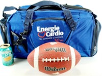 Sac sport ENERGIE CARDIO + Ballon Football Wilson