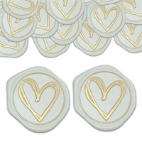 Wax Seal stickers for envelopes  Pack of 25