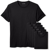 Essentials Men's Crewneck Undershirt, Pack of 6,