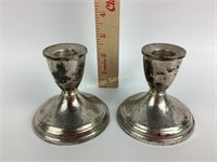 Weighted sterling candlesticks