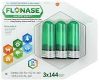 Flonase Allergy Relief 3 x 144 Bottles
