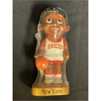 1960's Ny Knicks Bobblehead In Original Box