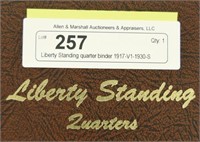 Liberty Standing quarter binder 1917-V1-1930-S