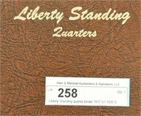Liberty Standing quarter binder 1917-V1-1930-S