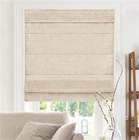 CHICOLOGY Magnetic Roman Shades, Light Filtering