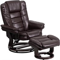 Flash Furniture Bali LeatherSoft Recliner  Brown