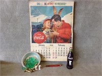 Vintage Coca Cola Coke Memorabilia Lot