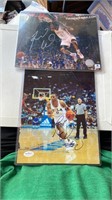 Russell Westbrook 2 autograph 8x10's with COas