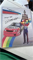 Jeff Gordon autograph photo