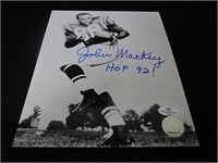 JOHN MACKEY SIGNED 8X10 PHOTO COLTS COA