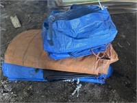 5 Tarps - Assort Sizes