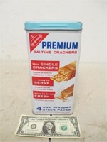 Vintage Nabisco Premium Saltine Crackers Tin