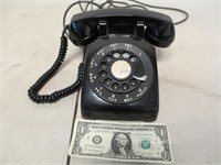 Vintage Western Electric Black Rotary Telephone