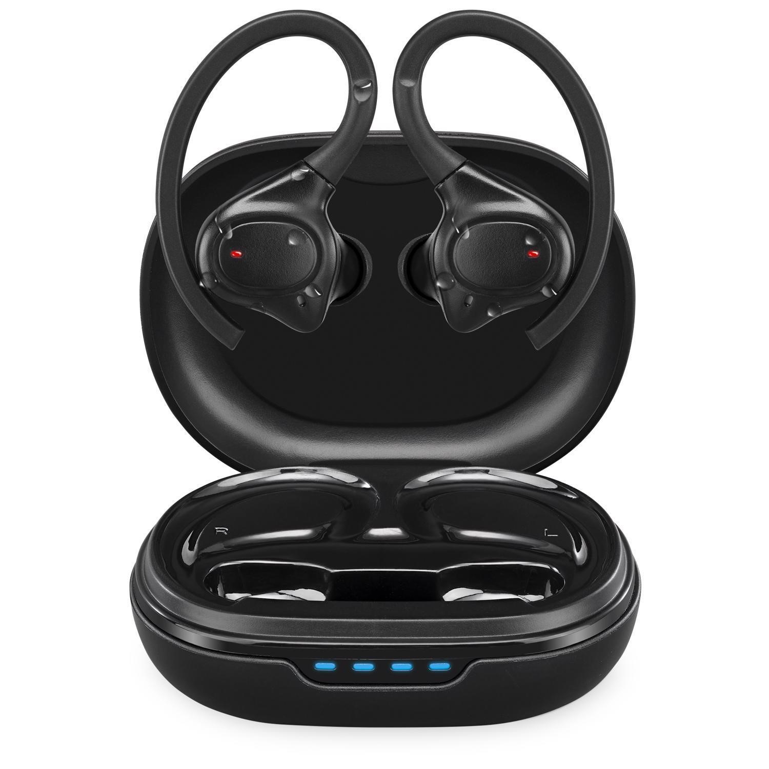 ILive Water-Resistant Wireless Earbuds Black $50