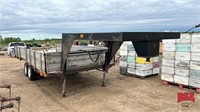 Homebuilt Gooseneck Trailer 18' x 6" x 8'