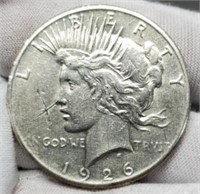 1926 Peace Silver Dollar