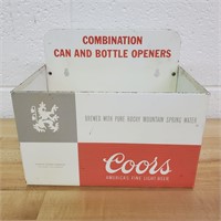 Vintage Coors Metal Display Box