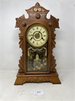 Walnut Kitchen Clock